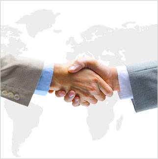 handshake with world