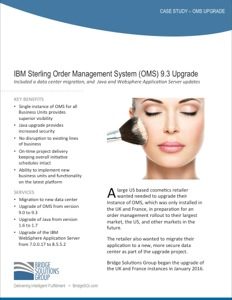 IBM Sterling OMS Upgrade 9.3