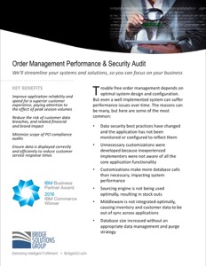 IBM Sterling Order Management Audit