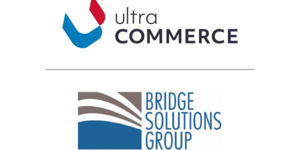 Ultra Commerce and Bridge Solutions Group logos